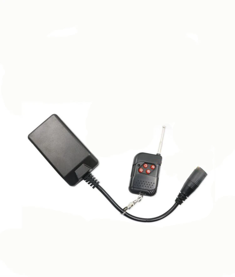 

Wireless remote control and receiver for GVT Lighting 400W smoke machine 500w Led fog machine