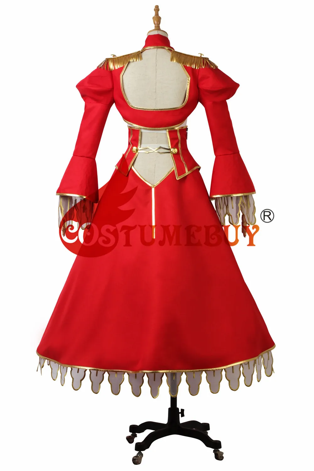 CostumeBuy Fate EXTRA Нерон Клавдий Цезарь Огастус Germanicus косплей костюм красный МЕЧ ПОЛНЫЙ КОМПЛЕКТ Хэллоуин платье на заказ