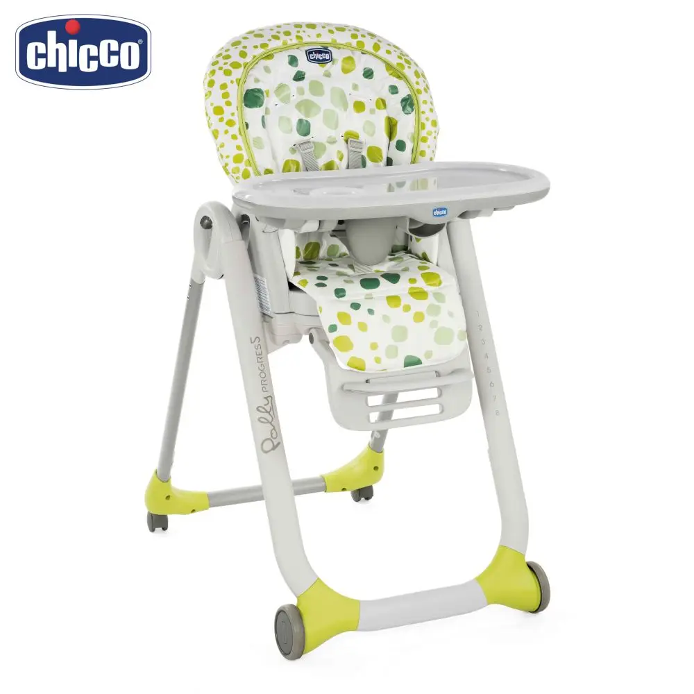 Cтульчик для кормления Chicco Polly Progres5 Cherry - Цвет: Киви