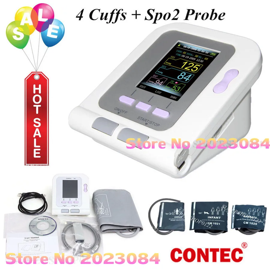 CE Digital Blood Pressure Monitor 08A+Infant Pediatrics/Child/Adult