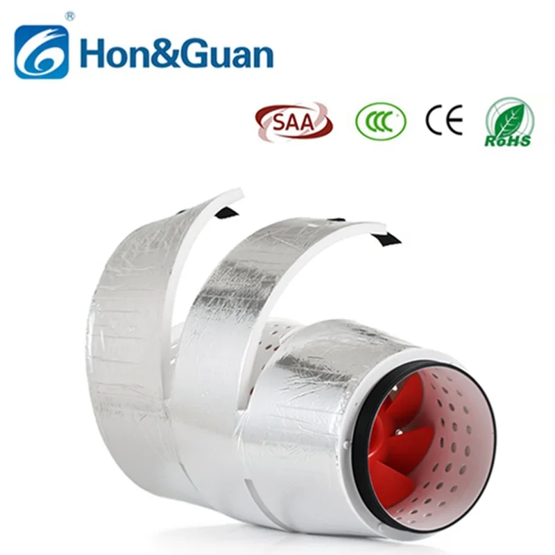  6'' Exhaust Fan Mixed-flow Inline Duct for Residential Commercial Bathroom Bedroom Kitchen Ventilat - 32986543194
