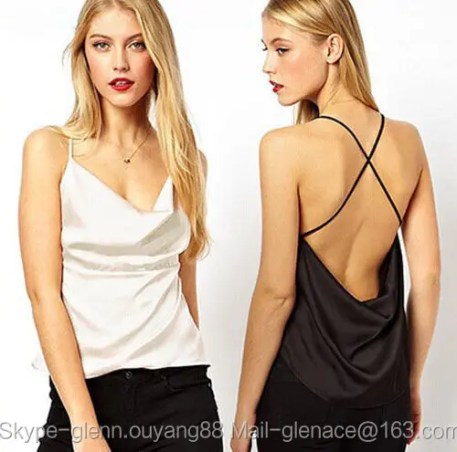 Fashion-Womens-Sleeveless-Lace-Casual-Loose-T-Shirt-Tops-Vest-Chiffon-Blouse