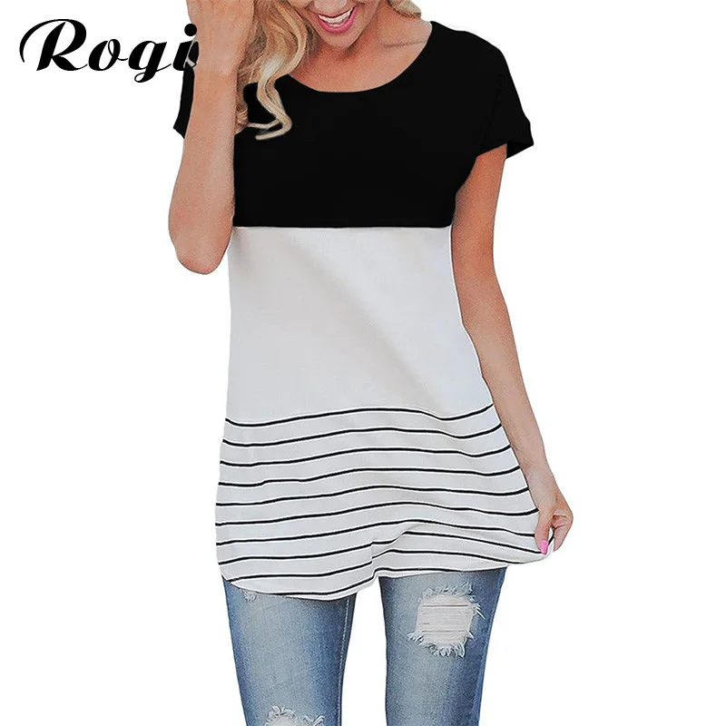 

Blusas 2019 Summer Fashion Back Lace Women Tunic Blouses Short Sleeve Harajuku Tee Shirts Tops Camisetas Poleras Mujer Verano