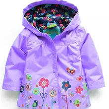 Розничная модные куртки для девочек верхняя одежда и Блейзер Пальто Тренчи для женщин весна-осень пальто для маленьких девочек Толстовки капюшон куртки для детей