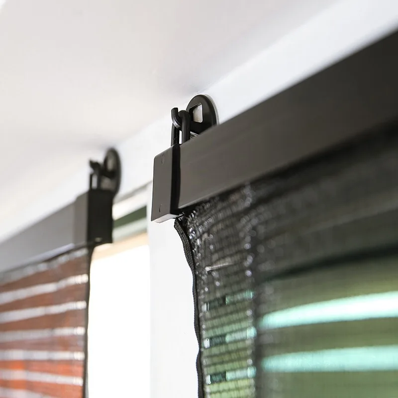 Persianas enrollables de protección solar de verano rollo de cortina vertical simple pasta de pared hueco transpirable cortinas opacas persianas ventana Persianas enrollables de protección solar de verano rollo de cortina vertical simple pasta de pared hueco transpirable cortinas opacas persianas ventana