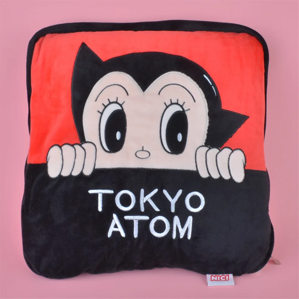 2 в 1 многофункциональная плюшевая подушка Astro Boy Детский плюшевый одеяло подарок