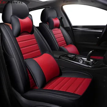 

Car Believe car seat cover For peugeot 206 407 508 308sw 301 3008 2017 205 307 207 406 car accessories covers for seat covers