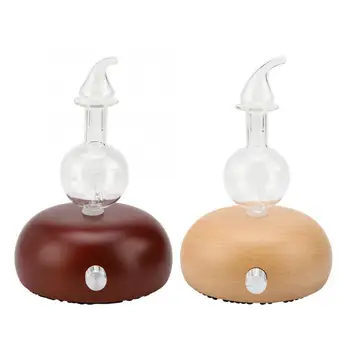 

Wood Silence Aromatherapy Essential Oils Air Aroma Diffuser Cool Mist Atomization Nebulizer Humidifier Light Lamp Home Appliance