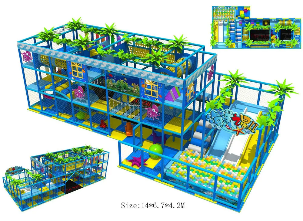 

Golden Supplier for Children Playground CE Certificated Plaza De Juegos Good Quality Playground Equipment HZ-150407b