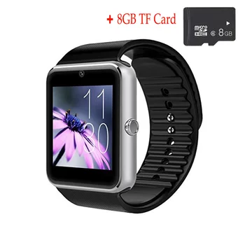 

SunKinFon Bluetooth Smart Watch GT08 for Apple iPhone IOS Android Phone Wrist Wear Support Sync Smart Clock SIM Card P DZ09 GV18