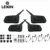 Lexin Nuevo 2017 4 UNIDS R6 1200 M de La Motocicleta Del Casco de Bluetooth Intercom hasta 6 Jinetes Interphone Auriculares Inalámbrica A Prueba de agua GPS MP3
