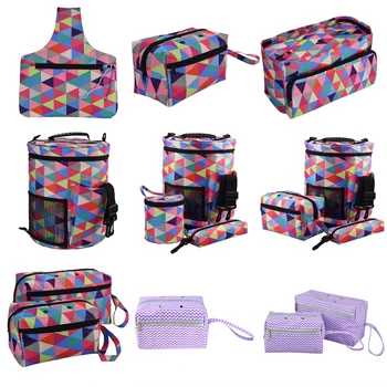 

Yarn Wool DIY Storage Case Household Tote Storage Bag for Crochet Hook Knitting Needle DIY Needlework Crochet Bag For Gift