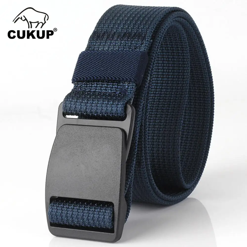 CUKUP Anti Allergy Waistband Belts without Metal Security Nylon Outdoor