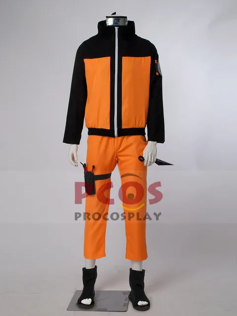 Deluxe Set~ Naruto Shippuden Uzumaki Cosplay Costume mp000059-in ... Deluxe Set~ Naruto Shippuden Uzumaki Cosplay Costume mp000059