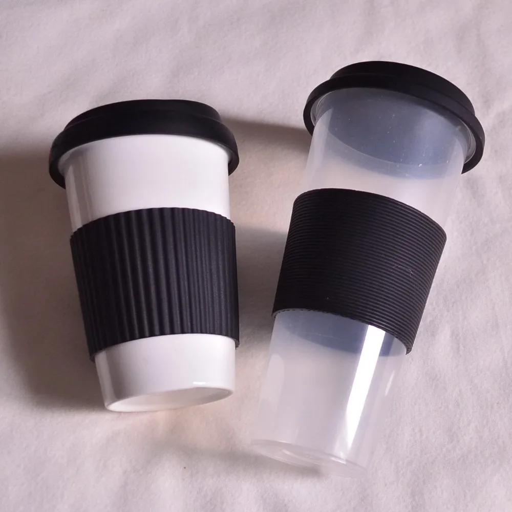 Пищевой силиконовый чехол для чашки с крышками(без кружки), здоровая силиконовая крышка и обертывания силиконовые крышки для чашки