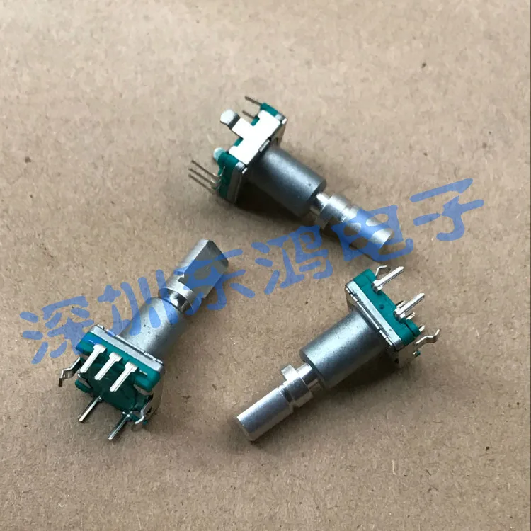 

5pcs ALPS Alps type EC11 encoder with switch 30, positioning 15 pulse shaft length 22MM