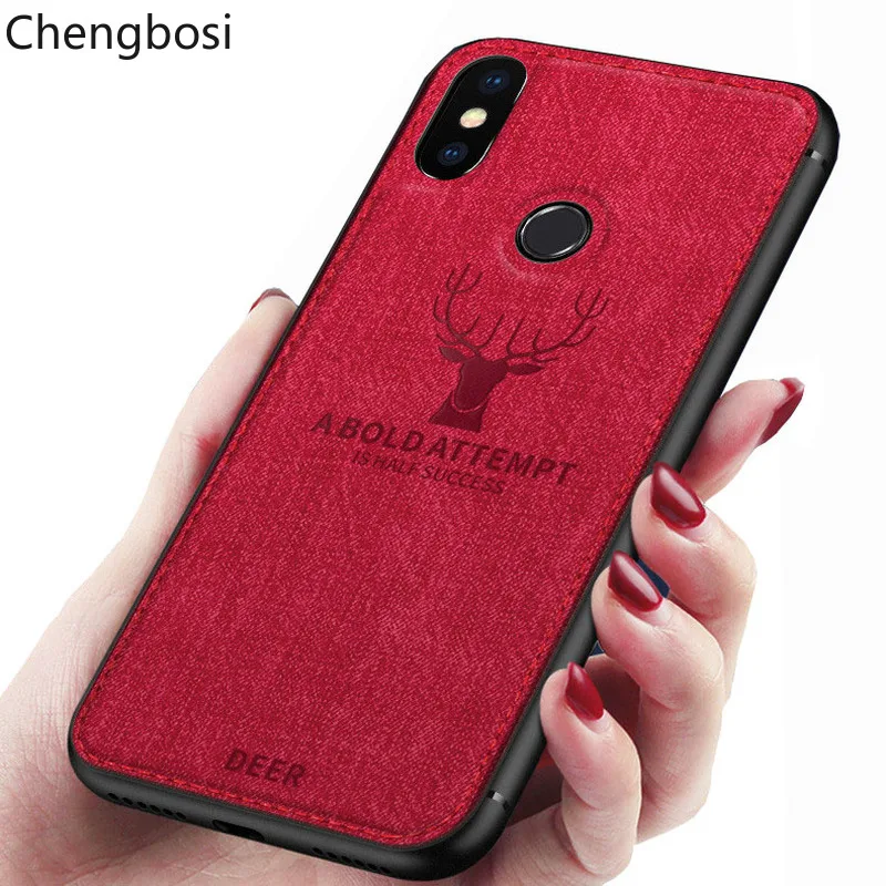

Luxury Cloth Protection Phone Case for Xiaomi 8 8se Explorer 8lite Lite Cases Back Full Cover Shockproof for Xiaomi 6 6x Case