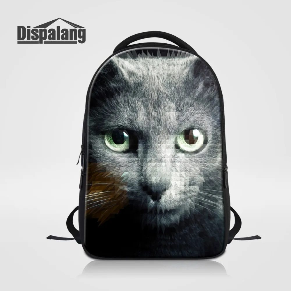 

Dispalang Women's Backpack For Teenage Girls Cute Cat Animal Printing School Backpacks Mochila Feminina Students Laptop Bagpack