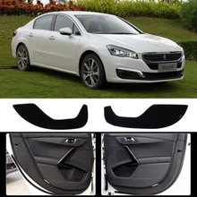 1 комплект внутри двери против царапин защитная накладка для Пежо 508 2011-15