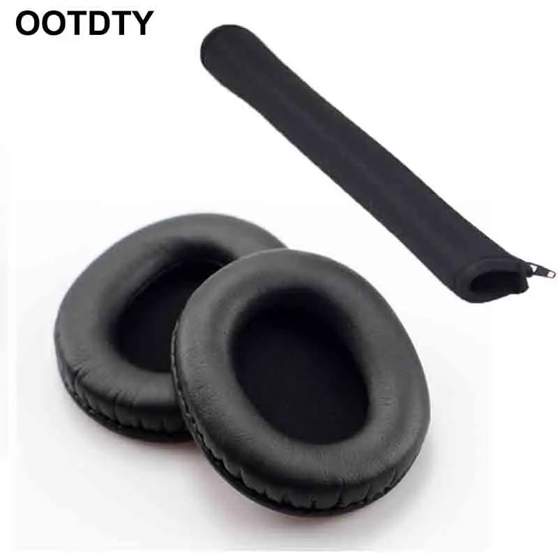 Qualified Earmuffs Head Beam Compatible with Audio Technica ATH M50X M50/M40X/M40 Headphone Cover Isolate Noise Covers