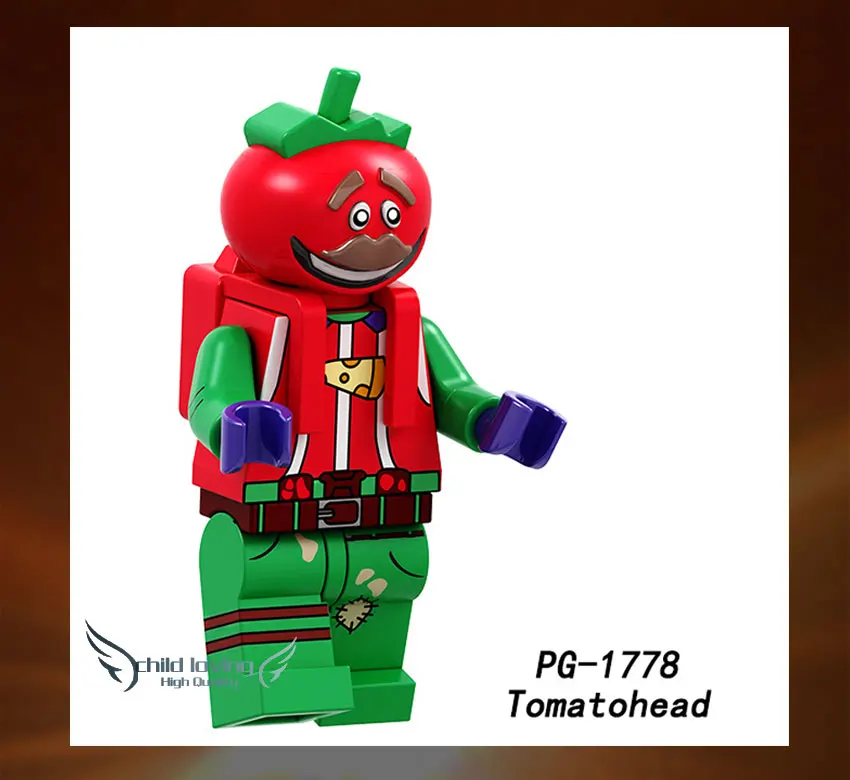 Строительные блоки игра tomatohead Zoey Cuddle Team Leader Tekni que Chromium Leviathan фигурка для детей игрушки PG1778