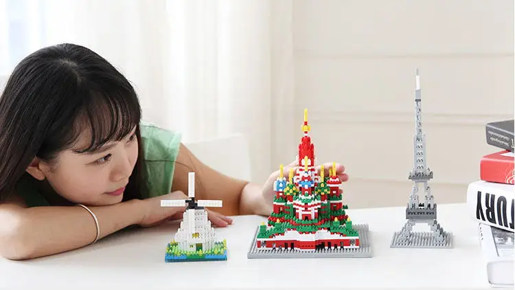 LOZ Bloc De Diamant Tour London Bridge Tamise Angleterre ROYAUME UNI Architecture celete Batiment Modele Assemblee Jouets|london bridge|loz