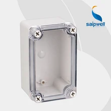 Free Shipping ABS IP65 indoor/out door Light Insulation Corrosion Waterproof Clear Cover Waterproof Electrical Junction Box