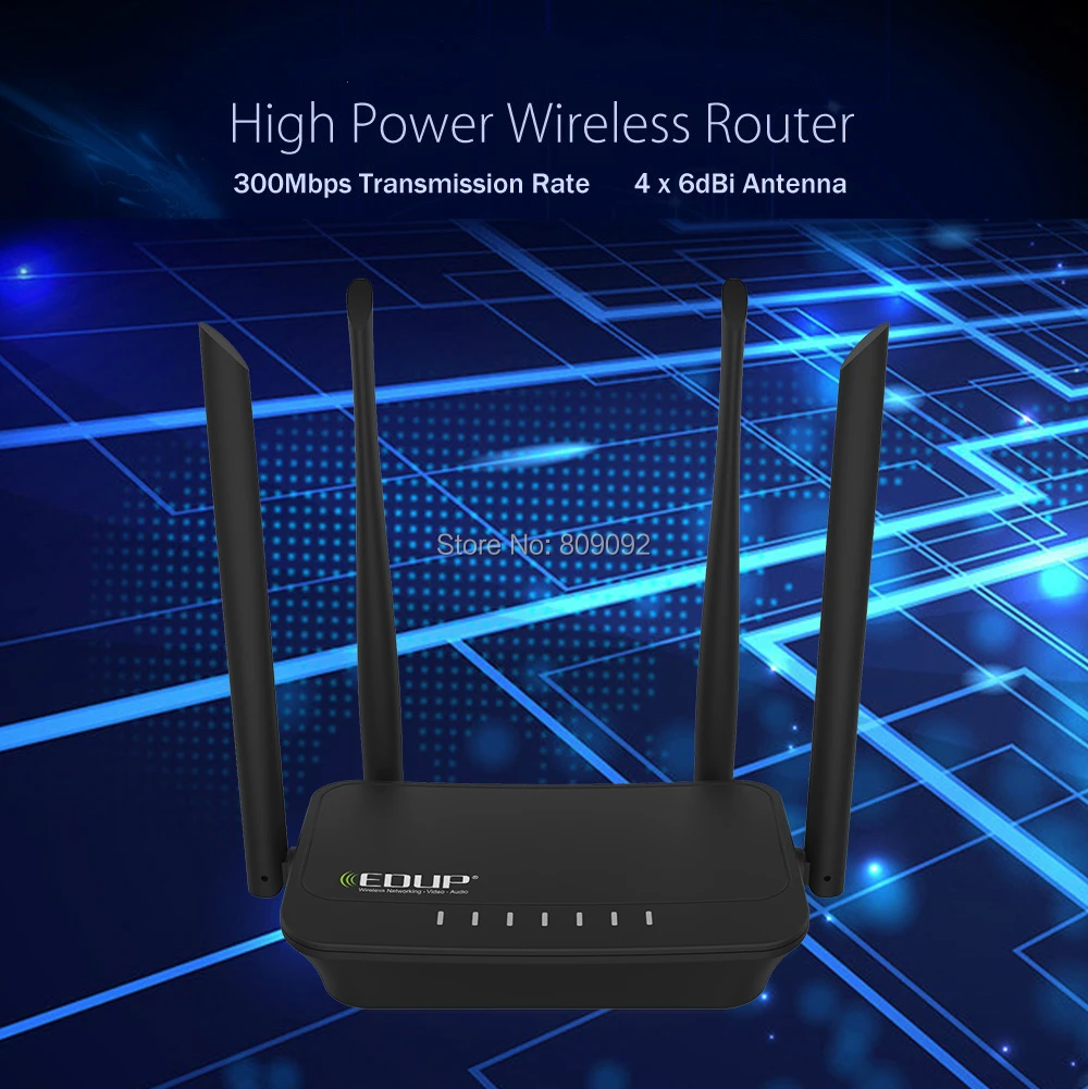 Speed Fast Wireless Smart WiFi Router 300mbps WiFi Repeater With Four 5dbi Antennas version wifi range extender amplifier