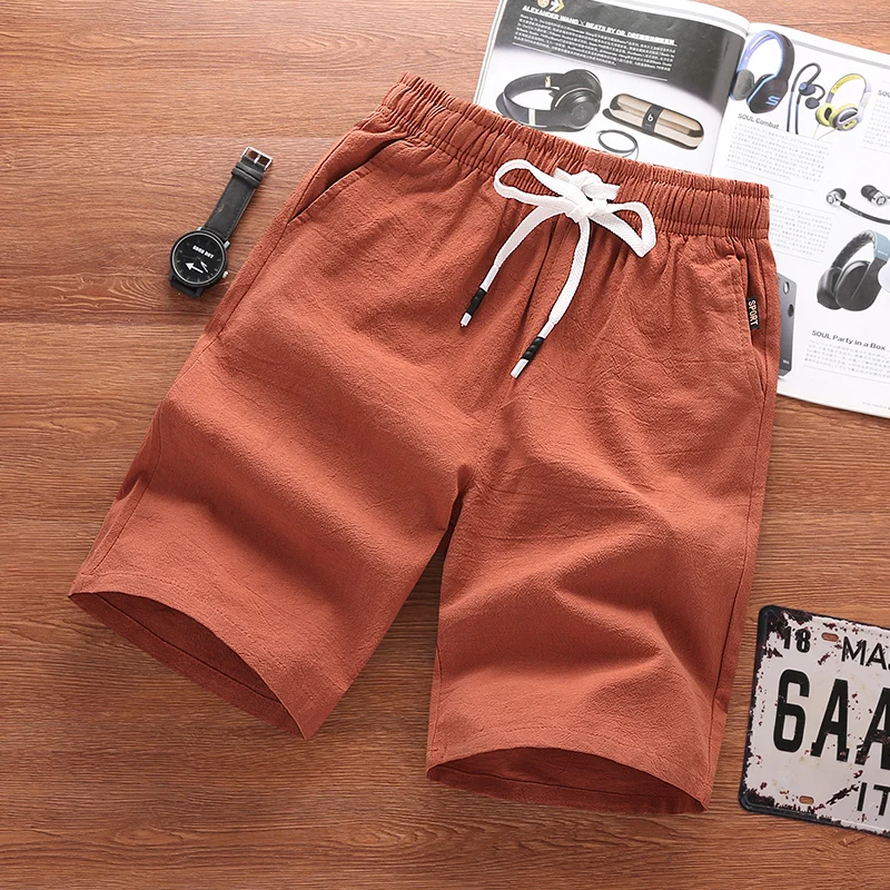 Повседневные Летние Шорты Мужские размеры пляжные спортивные шорты для бега дышащие панковские мужские шорты-бермуды брендовые шорты размер - Цвет: orange