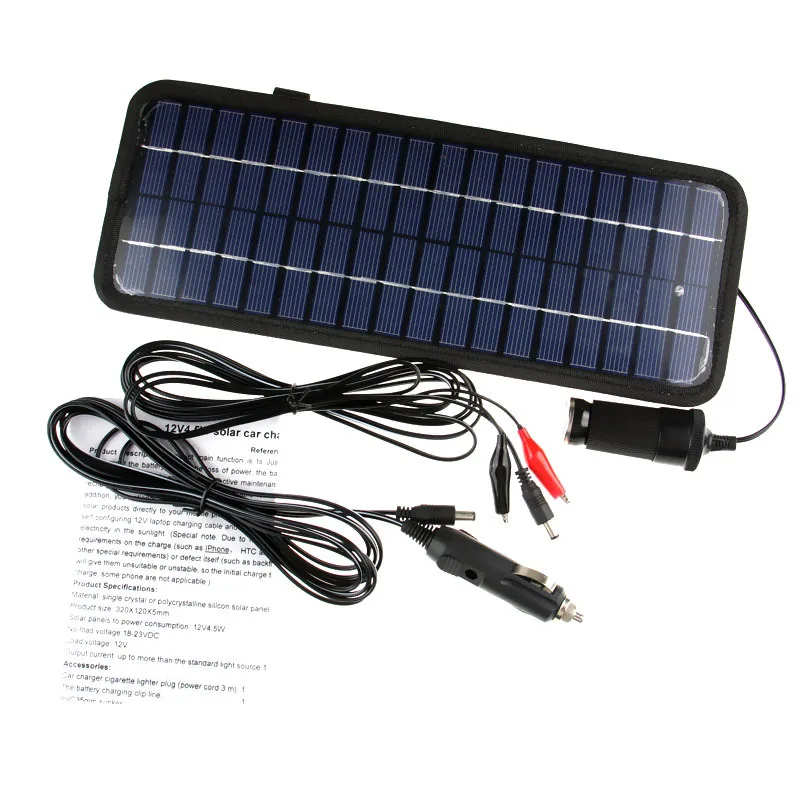 High Quality Top Selling 12v 4.5w Car Solar Panels Solar ...
