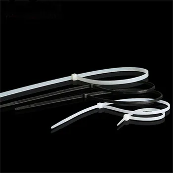 

10*300mm/0.71"X3.99" self locking nylon tie with white plastic tape, 100pcs/bag,4pack/lot