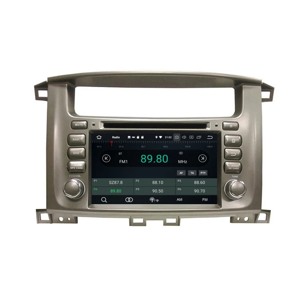 Flash Deal 2 din 7" Android 8.0 Car Radio DVD GPS Stereo Multimedia for Toyota Lander Cruiser 100 4GB RAM Bluetooth WIFI USB DVR 32GB ROM 5