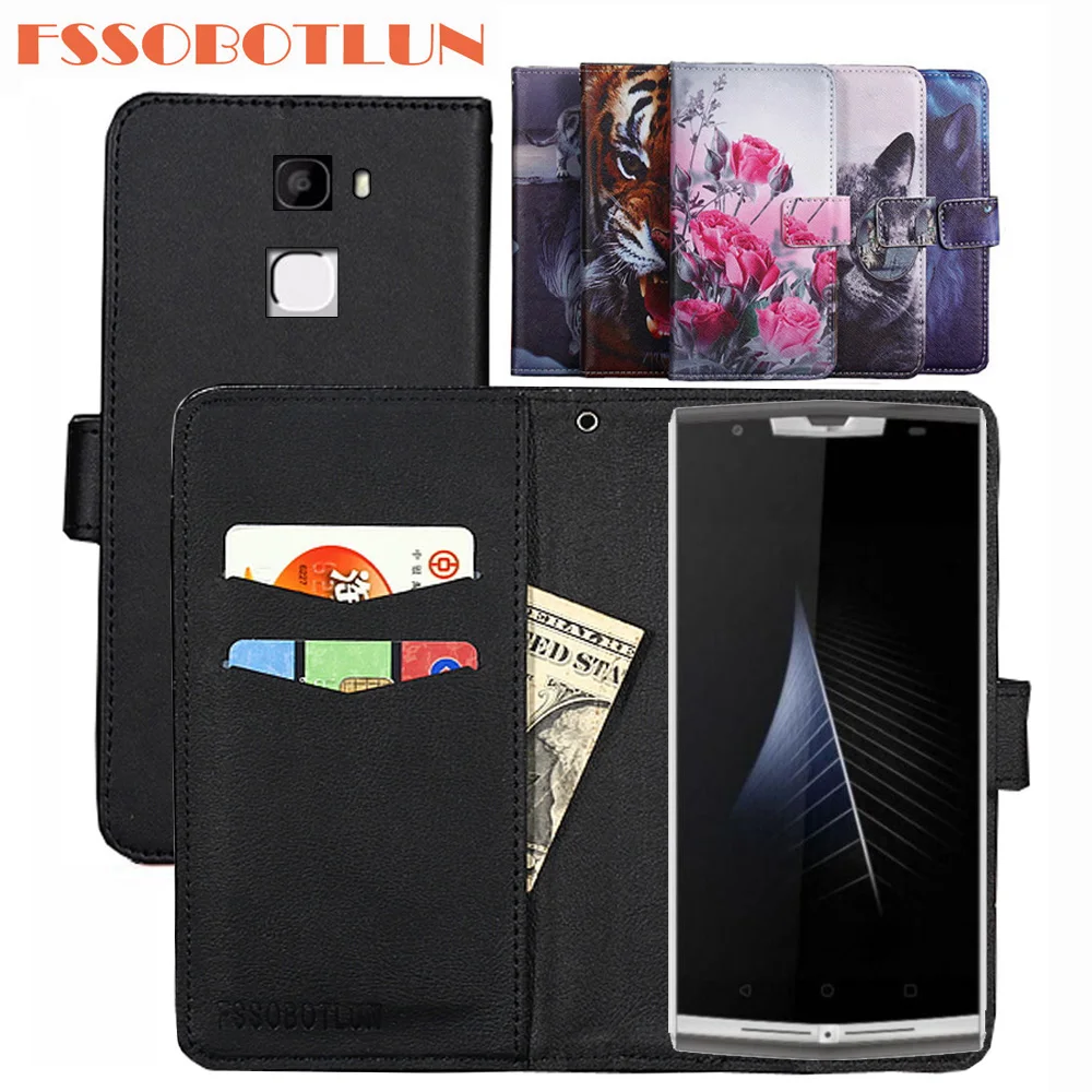 

FSSOBOTLUN For Oukitel K10000 Mix Case PU Leather Retro Flip Cover Shell Magnetic Fashion Wallet Cases Kickstand Strap Shell