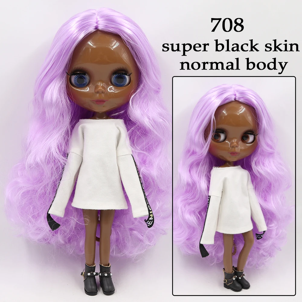 Фабрика blyth кукла bjd шарнир тела белая кожа bjd 30 см матовый лица резные губы с бровей индивидуальные лица