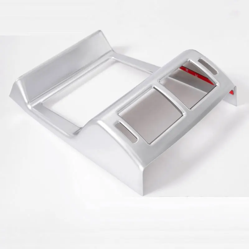 

For Jaguar F-Pace f pace X761 2016 2017 Car Accessories Styling ABS Chrome Rear Seat Air Conditioning Outlet Frame Cover