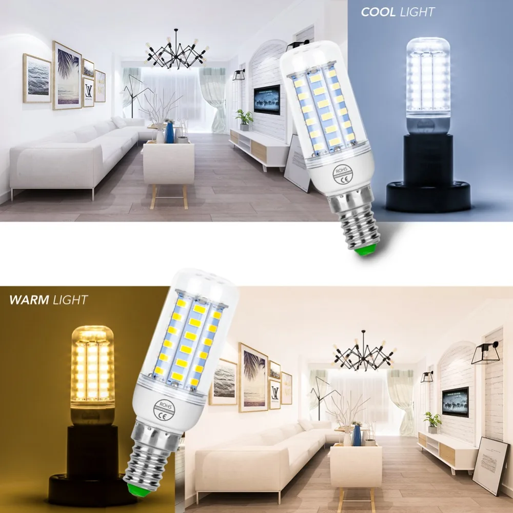E27 светодиодный лампы 220V E14 Светодиодная лампа “Кукуруза” лампа светодиодный GU10 энергосберегающий светильник для дома светодиодный Люстра 3W 5 Вт 7 Вт, 12 Вт, 15 Вт, 18 Вт, 20 Вт, 25 Вт 240V