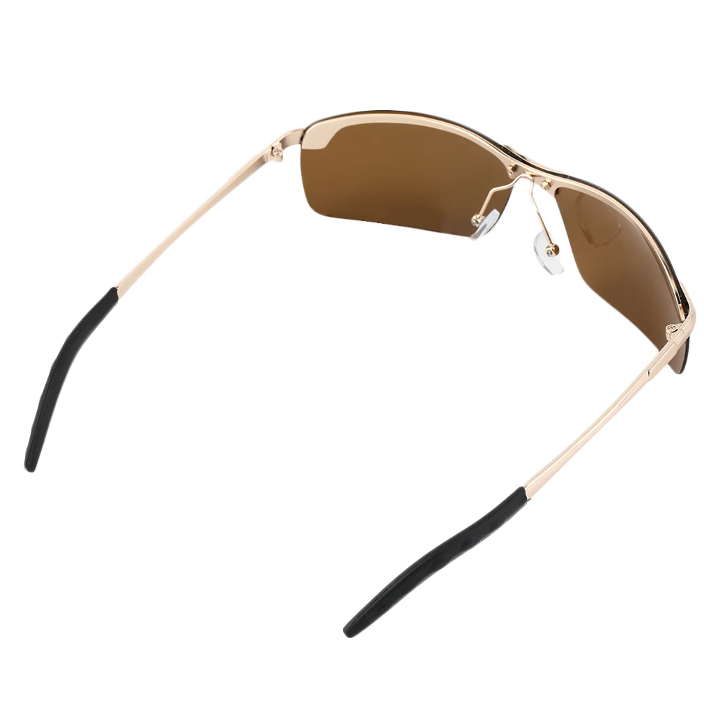 Поляризованные солнечные очки ночного видения для наружного вождения рыбалки суперлегкая рама мягкая резиновая носовая накладка