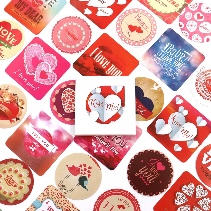 Рисунок 6 - Бумажные наклейки Love Heart Korean