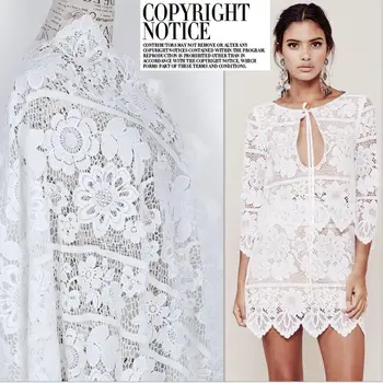 

2019 September latest lace fabric high quality milk silk embroidered lady dress material Black and off white NEW