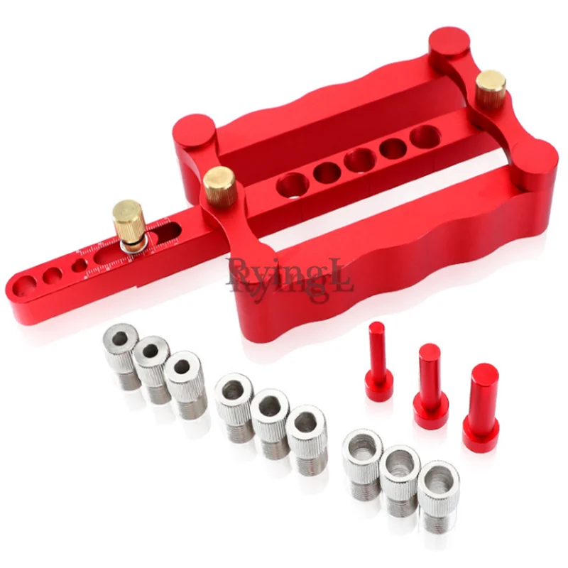

G1 Ultimate Self Centering Doweling Jig Set Metric Dowel Drilling Tools 3 in 1 Punch Locator Power Woodworking Joinery Hand Tool