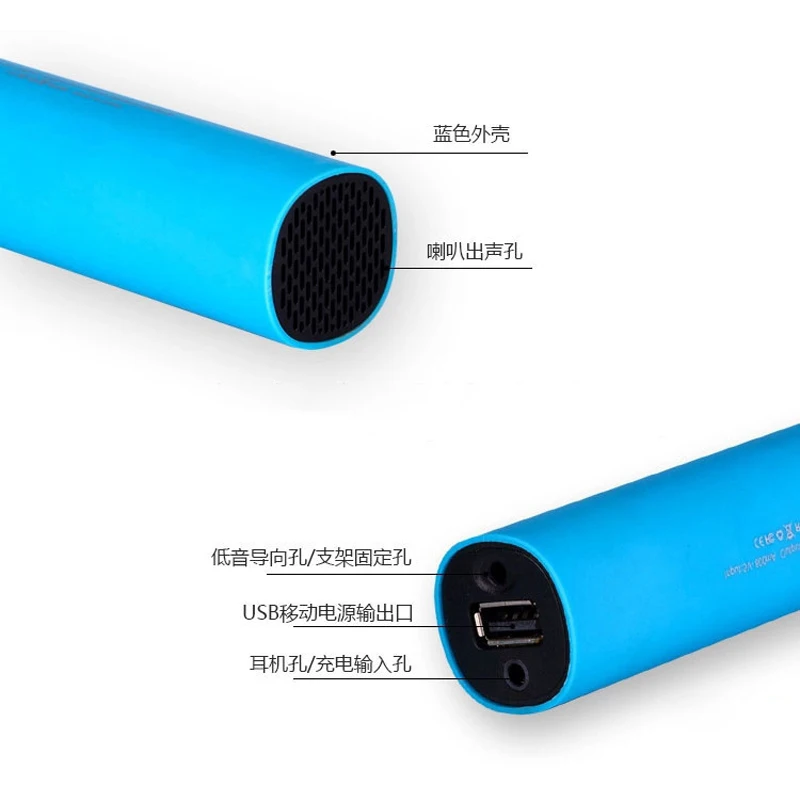 Бас громкий звук Открытый Мощность банк сабвуфер Беспроводной Bluetooth Динамик для