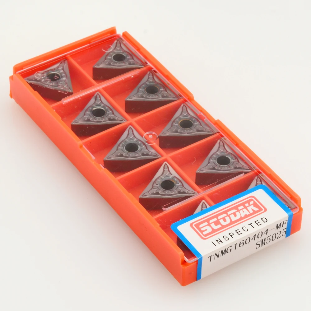 

TNMG160404 SM5025 Turning carbide inserts for Lathe tool holder Stainless steel machining