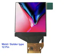 1.3 pouces TFT LCD affichage IPS plein écran coloré ST7789 12Pin type de soudage Horizontal Vertical Interface SPI 240x240(China)