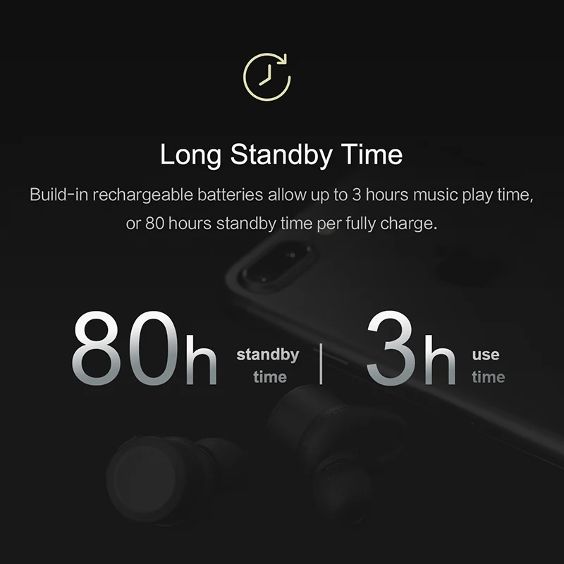 Хит продаж мини беспроводные Bluetooth наушники ROCK TWS стерео с зарядным боксом