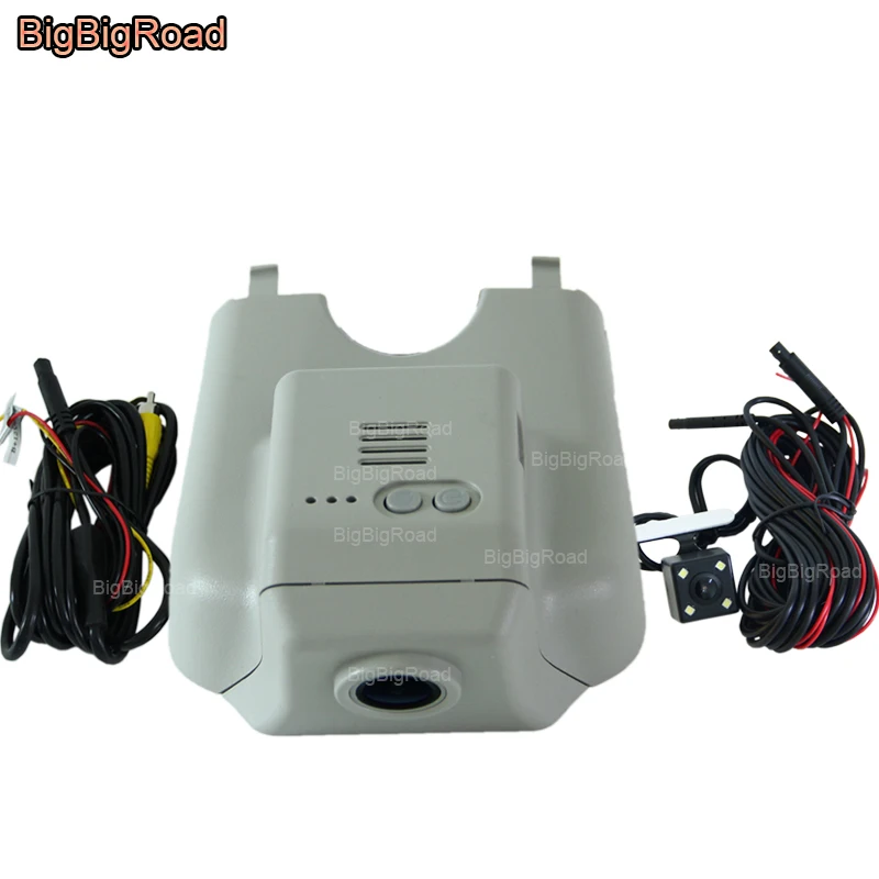 Автомобильный видеорегистратор BigBigRoad wifi DVR для Mercedes Benz ML M MB GL R Class W164 X164 W251 320 R350 R300
