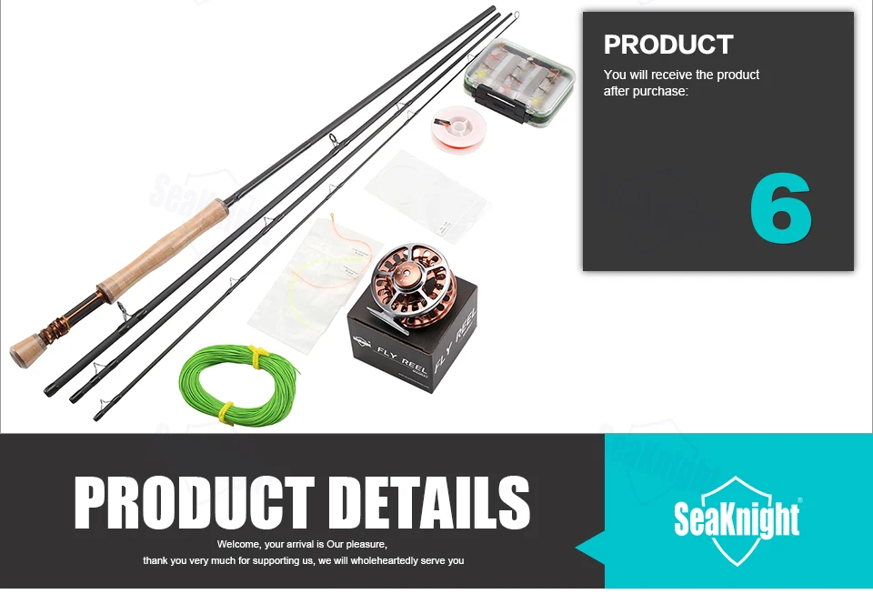 De Carbono Fly Rod Combo 3.0 m