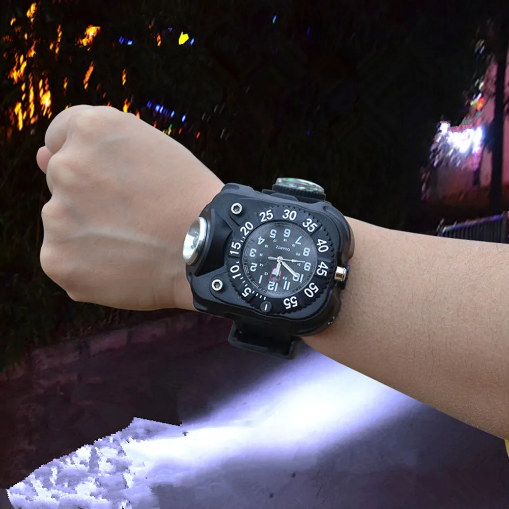 rechargeable wrist watch