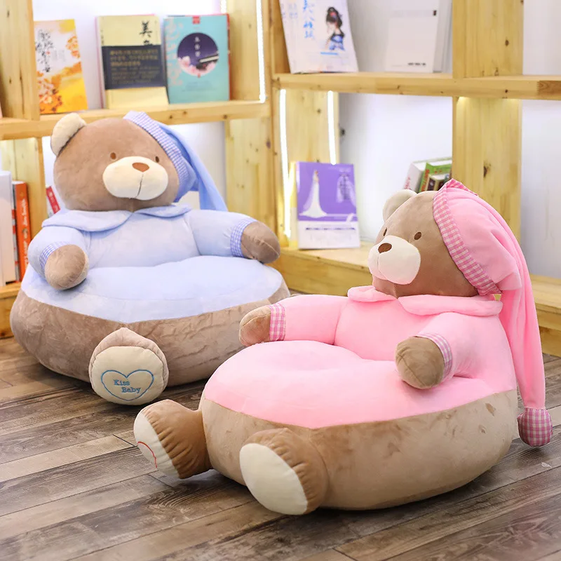 1 шт. 45 см* 45 см* 55 см милые плюшевые игрушки плюшевый медведь диван кресло плюшевая подушка мягкие игрушки Детское сиденье подарки для детей