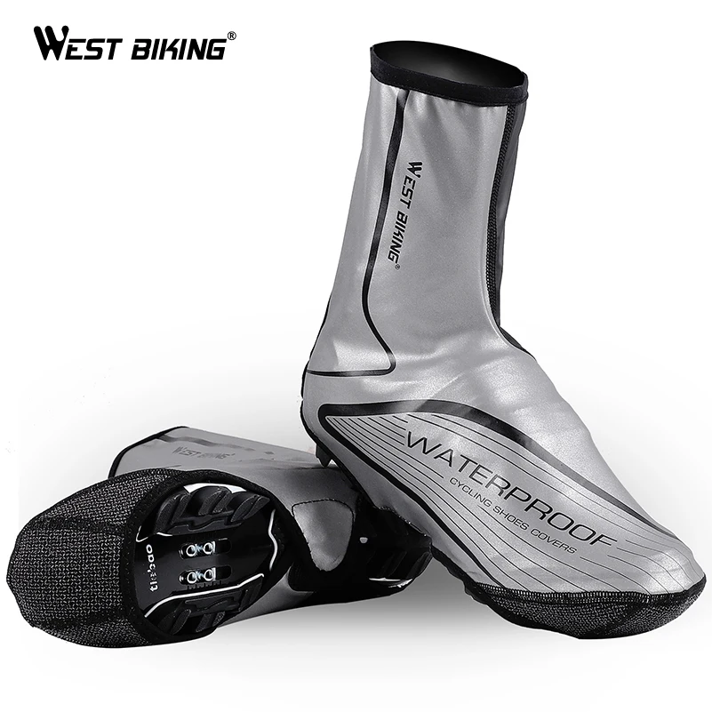 Cycling Shoes Cover Bicycle Outdoor Sport Overshoe Waterproof Warm Thermal Black