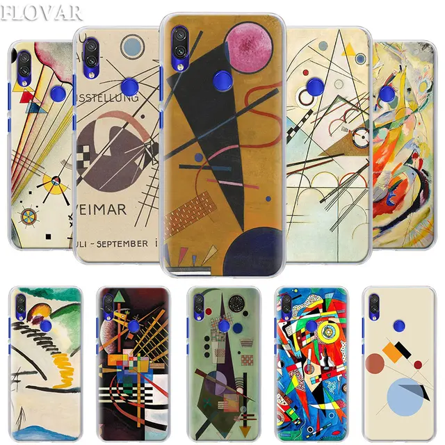 US $1.86 Wassily Kandinsky Phone Case for Xiaomi Redmi 7 5 6 Pro Note 7 Pro 5 5A 6 Mi A1 A2 8 Lite 9 Case Co